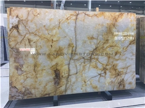 Translucent Yellow Crystal Cristallo Yellow Quartzite